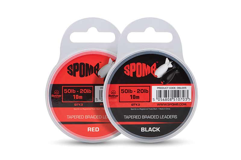 Spomb Tapered Braided Leaders 50-20lb